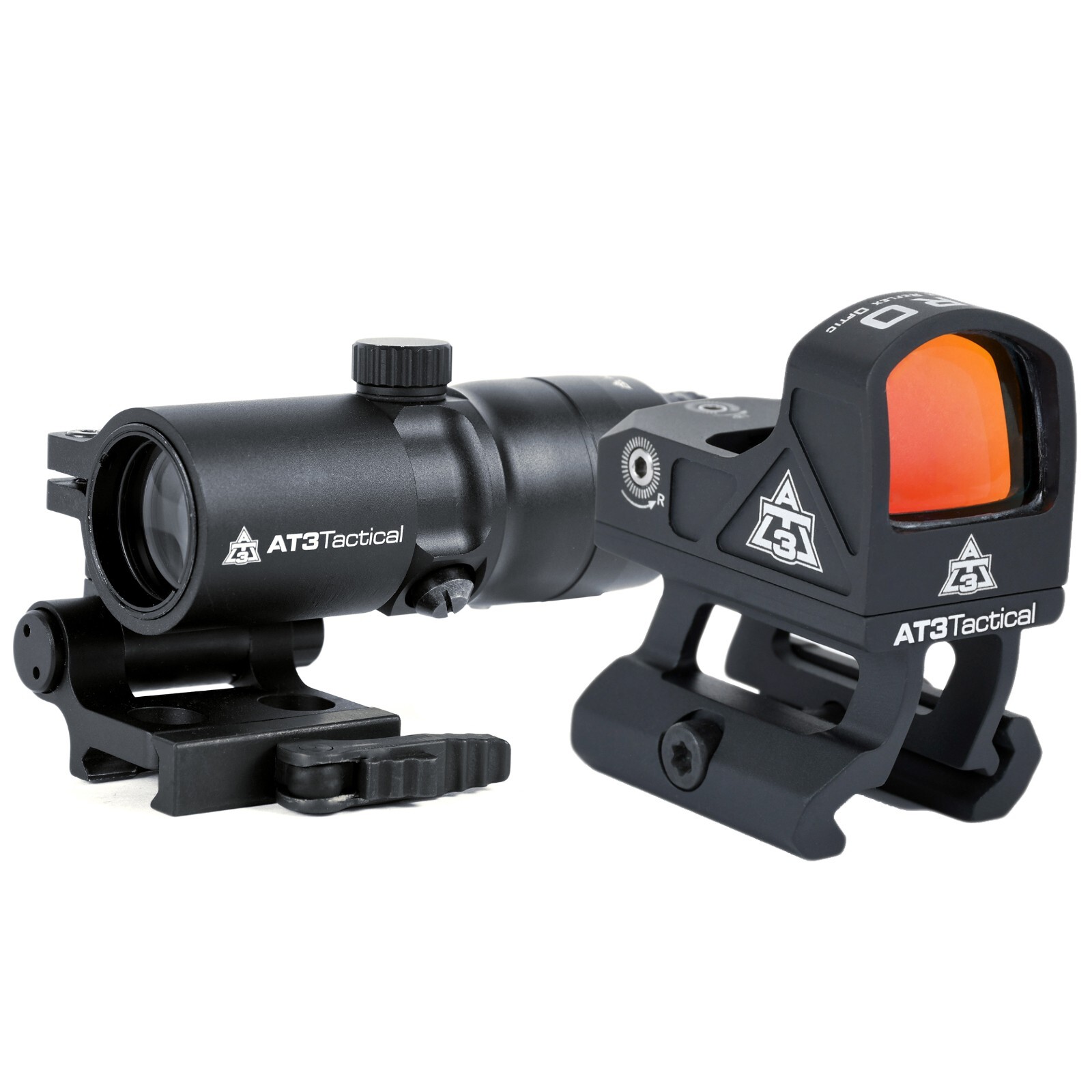 AT3 ARO™ ARO + 4xRDM Magnified Red Dot Kit – Includes Red Dot & 4x Magnifier