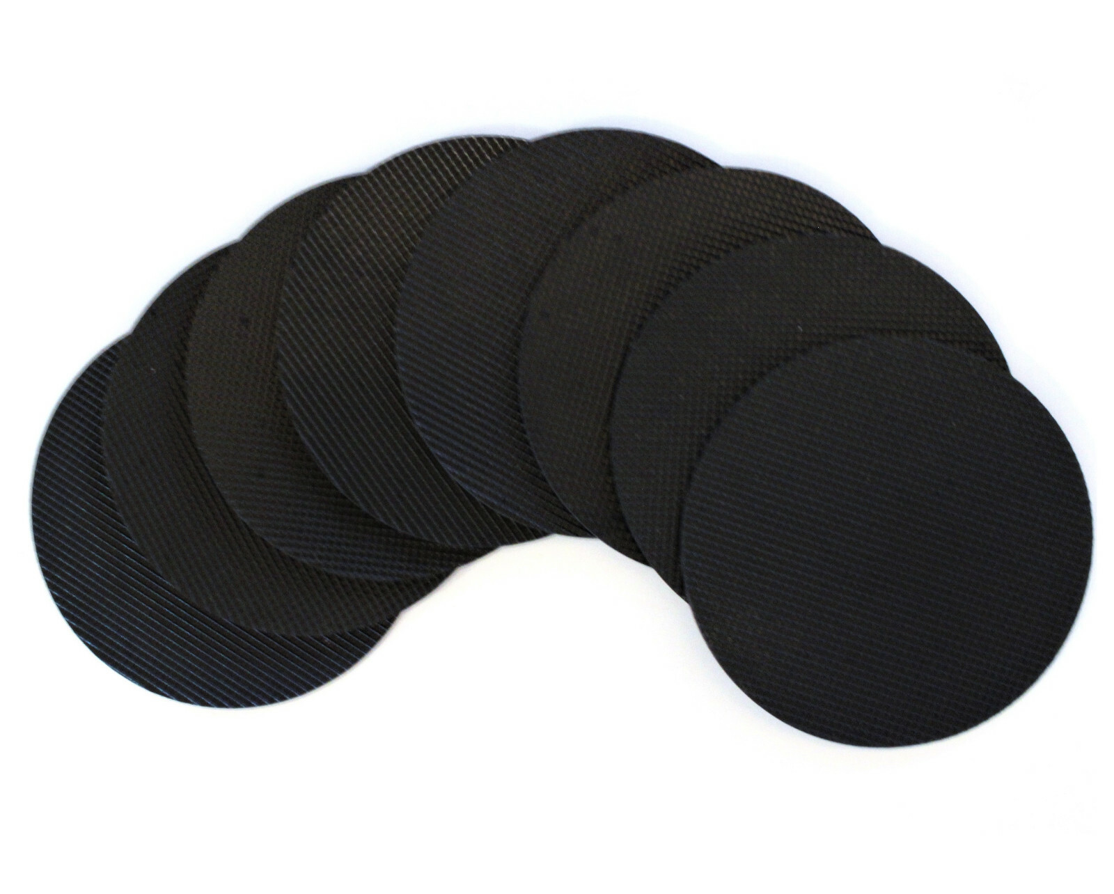 Set of 8 Pool Table Leg Shims - Rubber 3” Diameter Leg Leveling Shims – 1/32”
