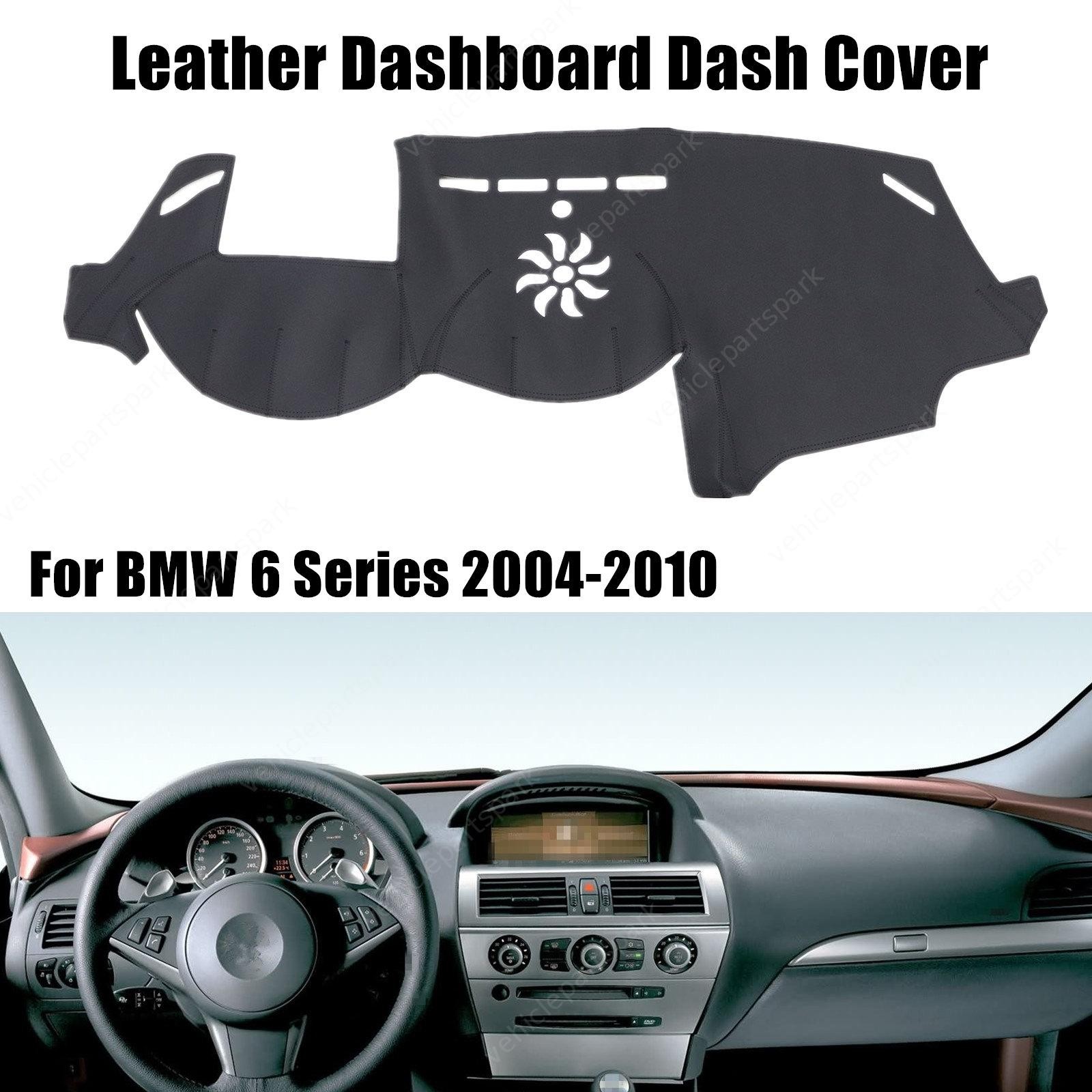 FOR 2004-2010 BMW 6 Series Coupe Leather Dashboard Dash Cover Dashmat Carpet