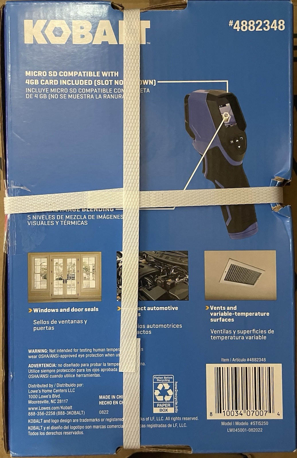 ⭐️QUIK SHIP⭐️KOBALT AUTOMOTIVE ELECTRICAL TESTER Thermal Imaging Camera💥STIS250