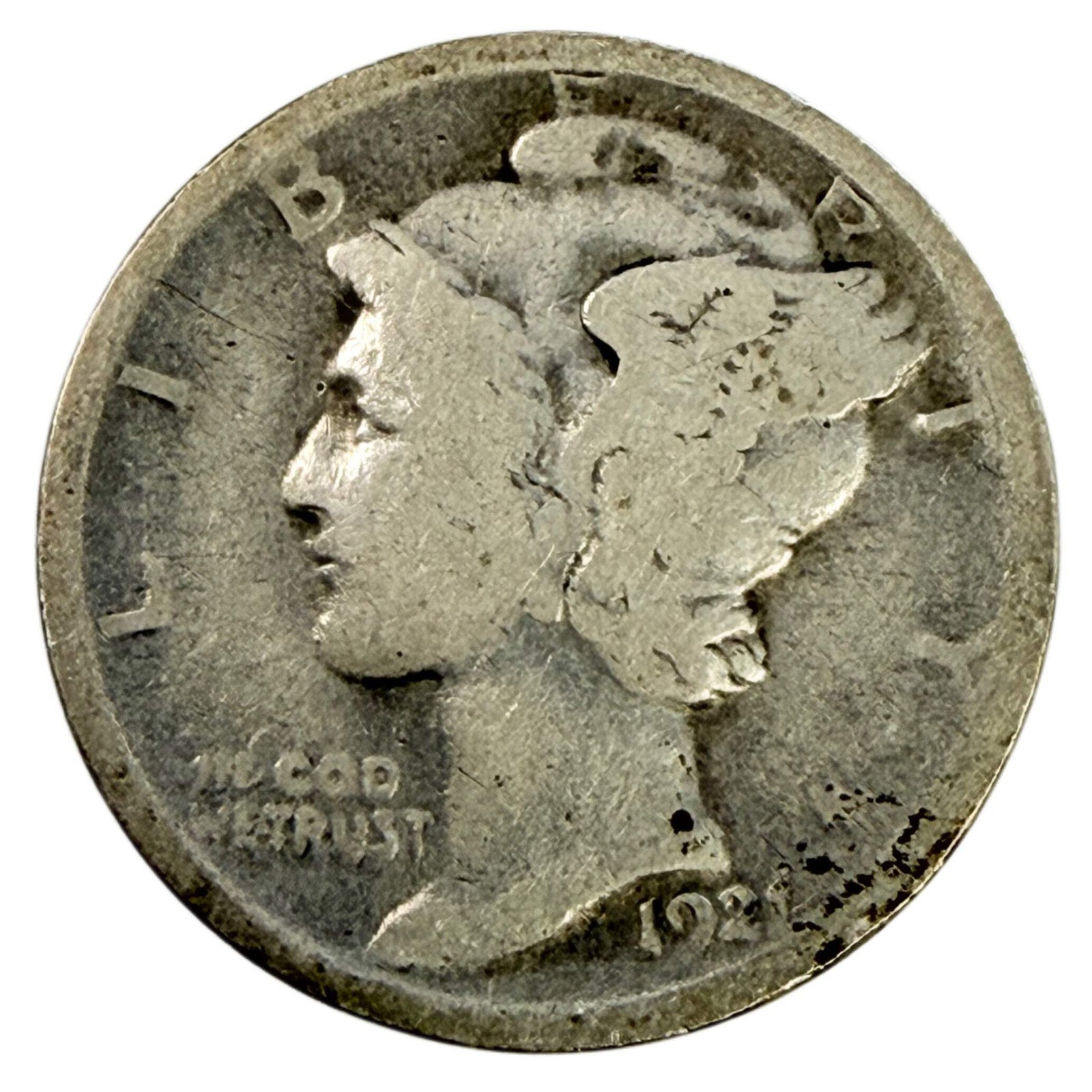 1921 Mercury Head Dime (G)