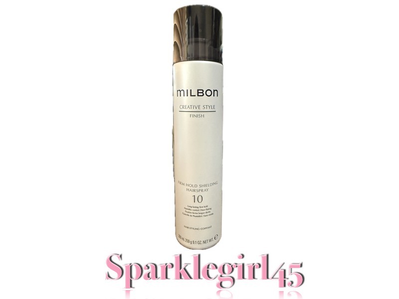 Milbon Creative Style Finish Firm Hold Sheilding Hairspray #10! 9.1oz! NEW!