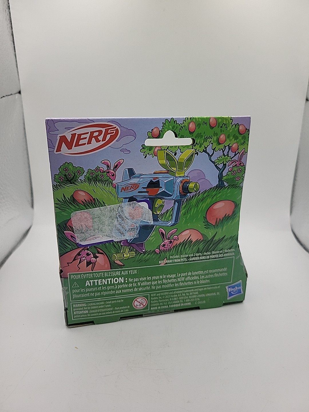 2023 Easter Themed Nerf Egg Hunt Pull To Prime Blaster