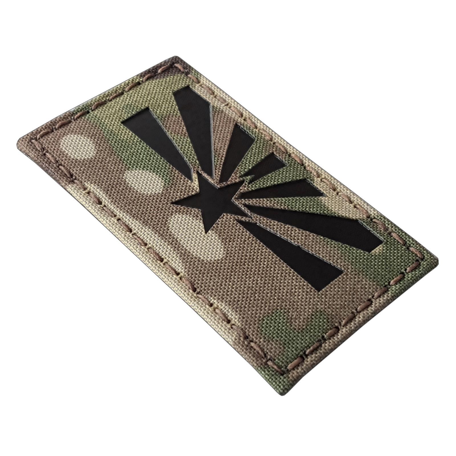 Arizona State flag IR infrared multicam IFF morale tactical 3 laser hook patch