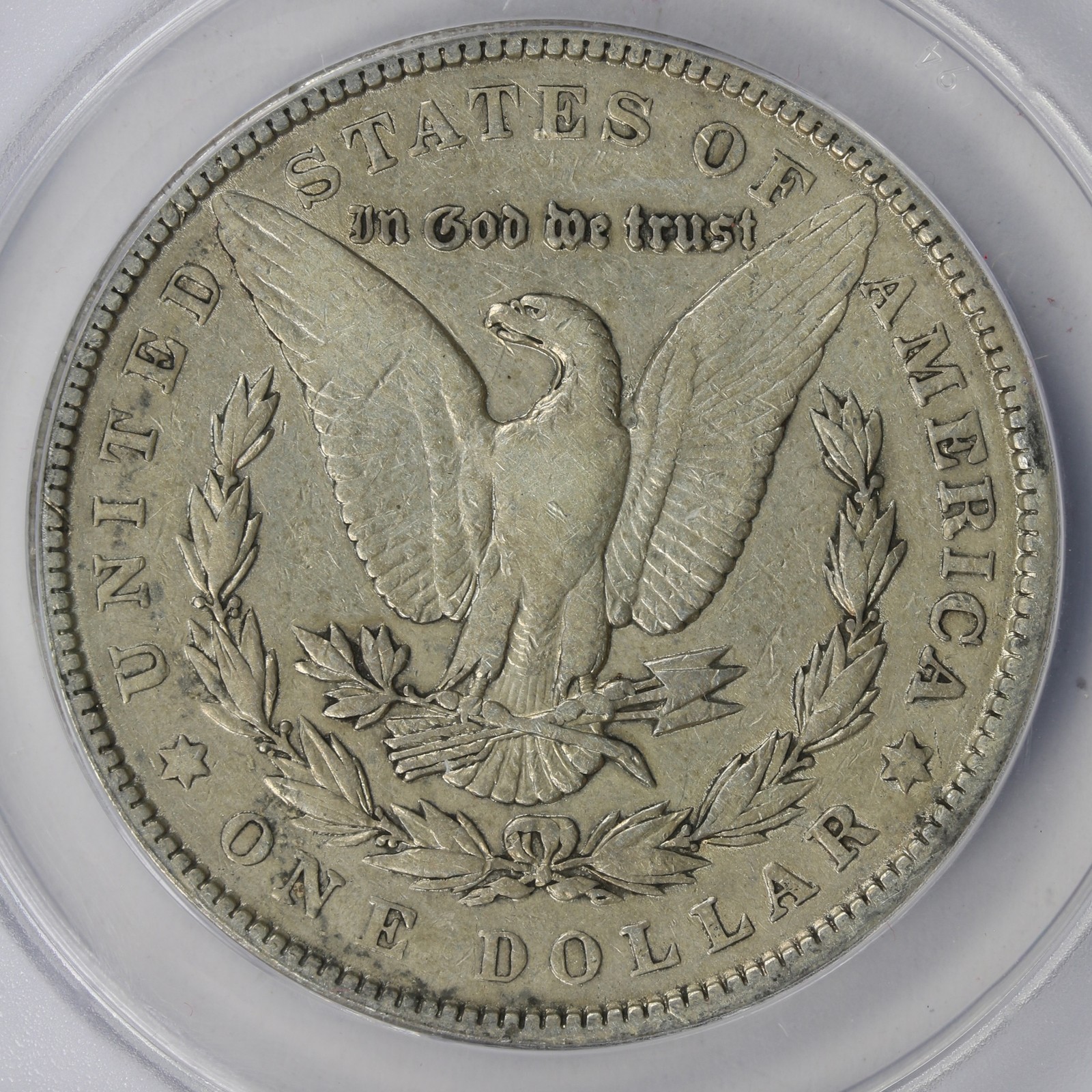 1904 $1 Morgan Silver Dollar ANACS EF45