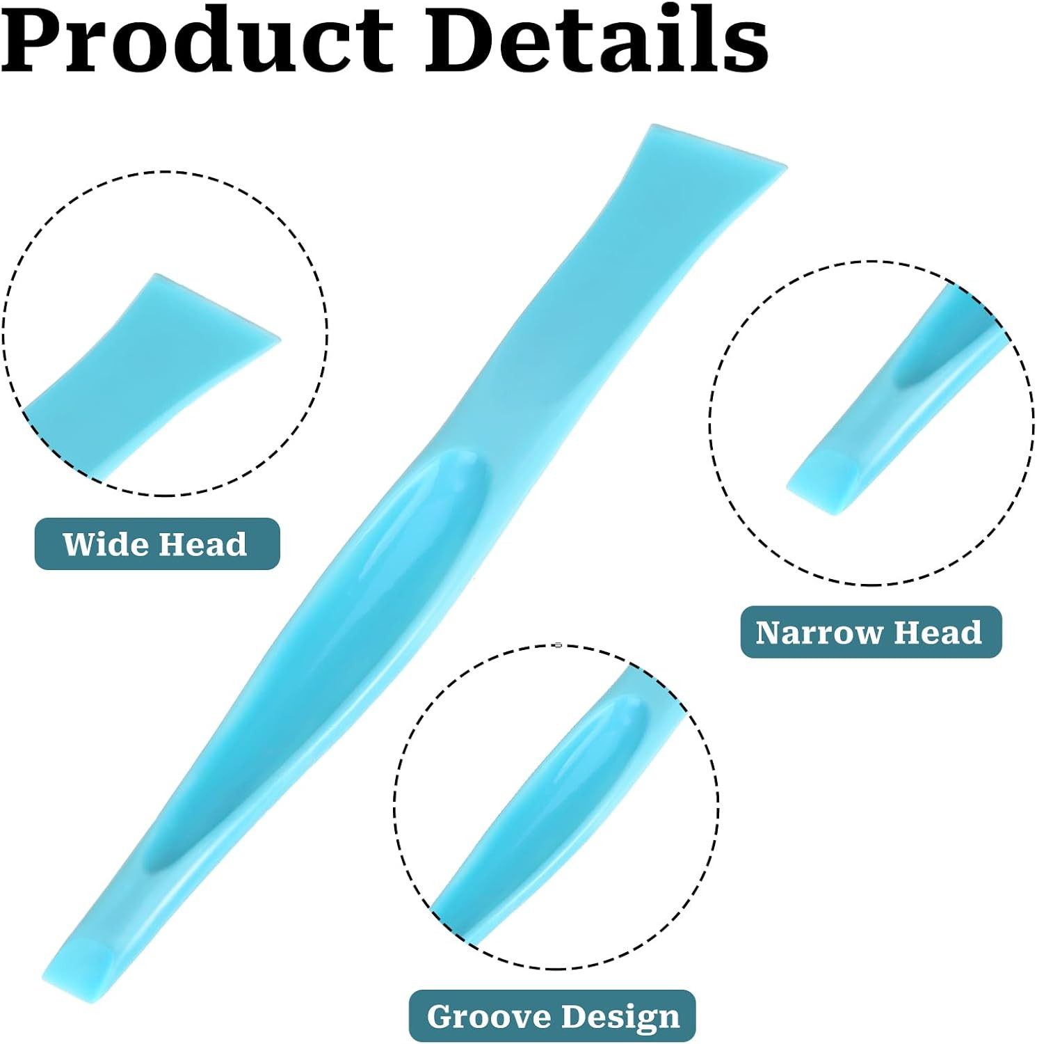 2 in 1 Plastic Scraper Tool,Multi-purpose No-Scratch Scraping Tools Small Scrape