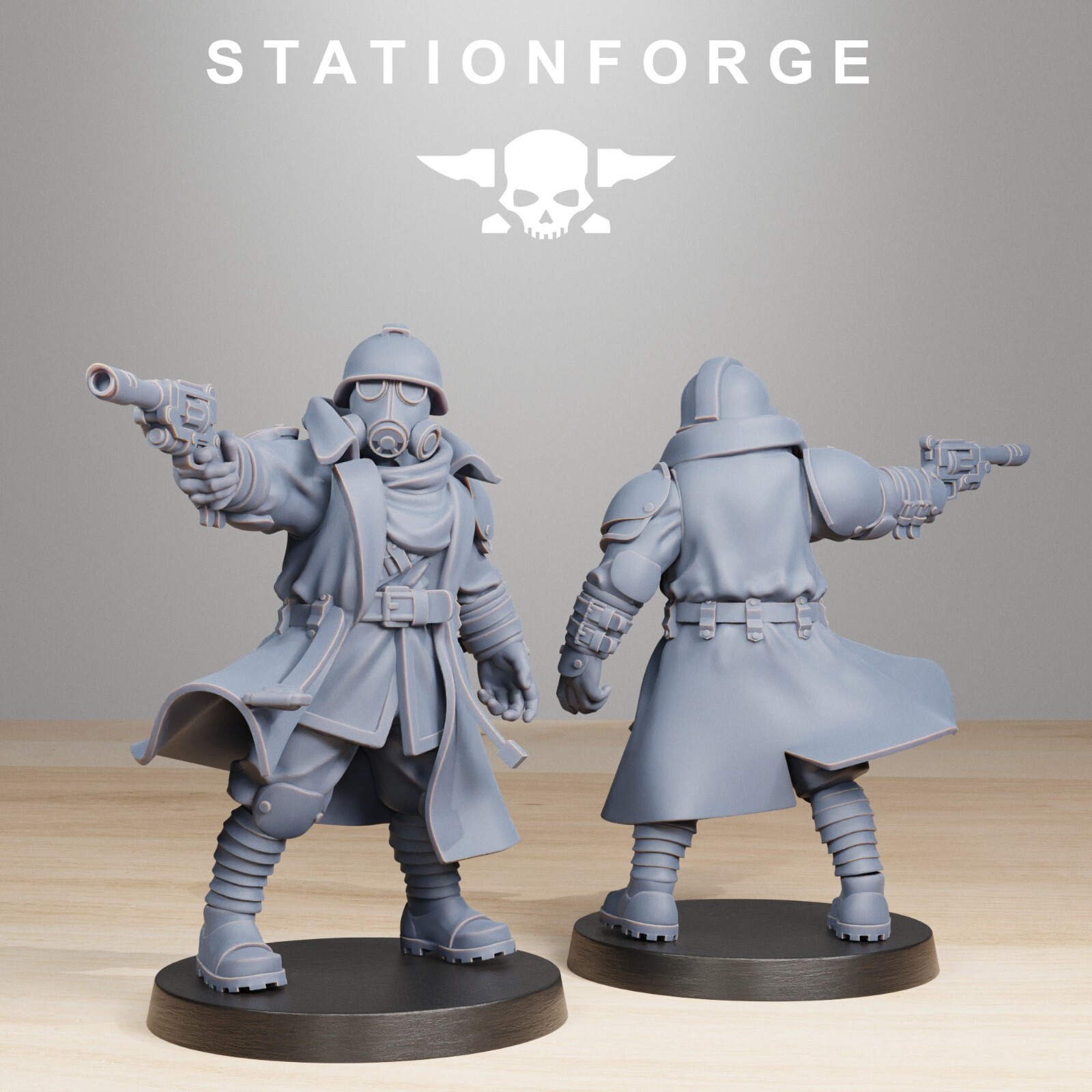 GrimGuard Scorchers and Captains from Station Forge 32mm