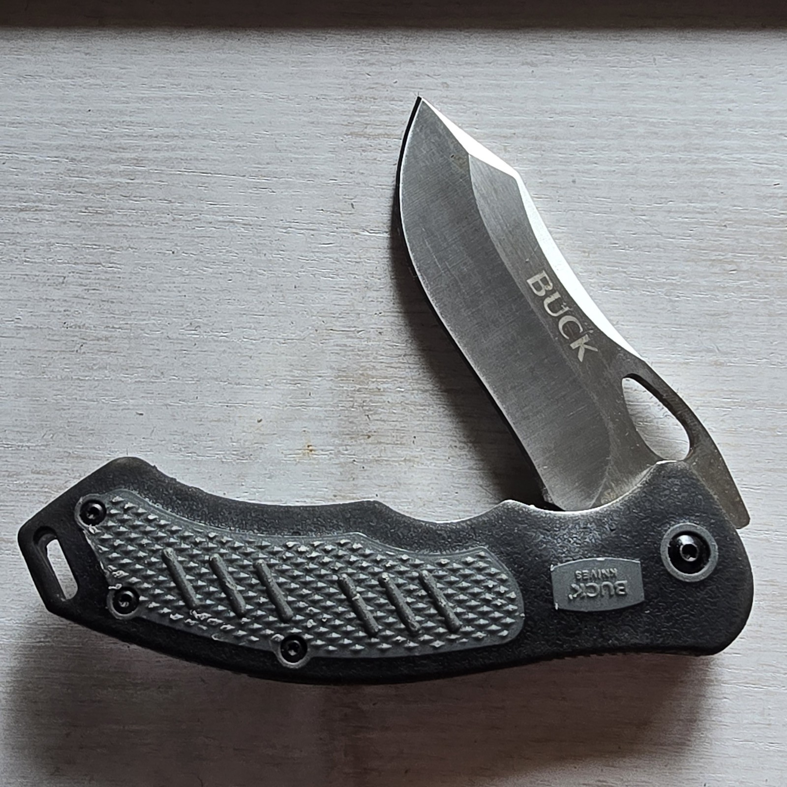 BUCK KNIVES 780 EXERT POCKET KNIFE LINER LOCK PLAIN EDGE