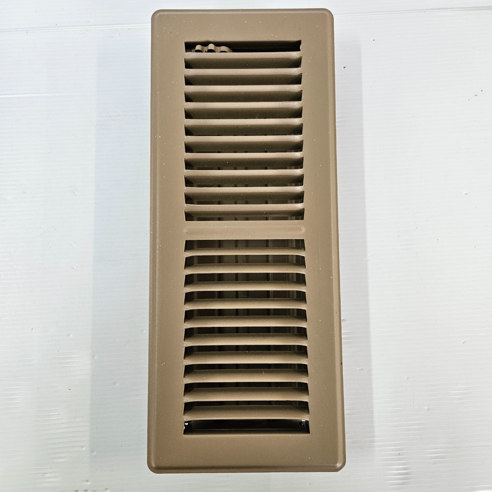 FLOOR REGISTER  13.5x5.5" (OPENING 12"X3.5") GRAY - ( stored)