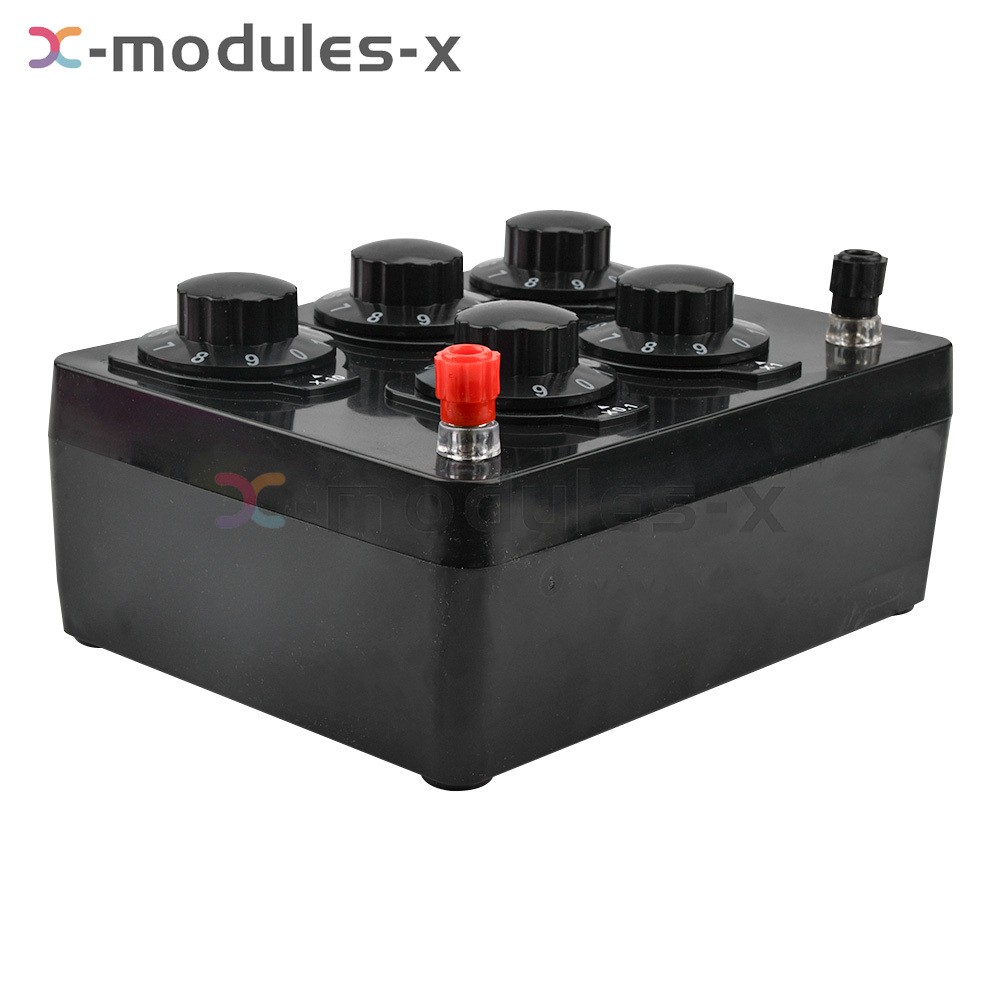 0-9999.9 Ohm Variable Resistance Box Decade Resistor For Physical Resistance Box