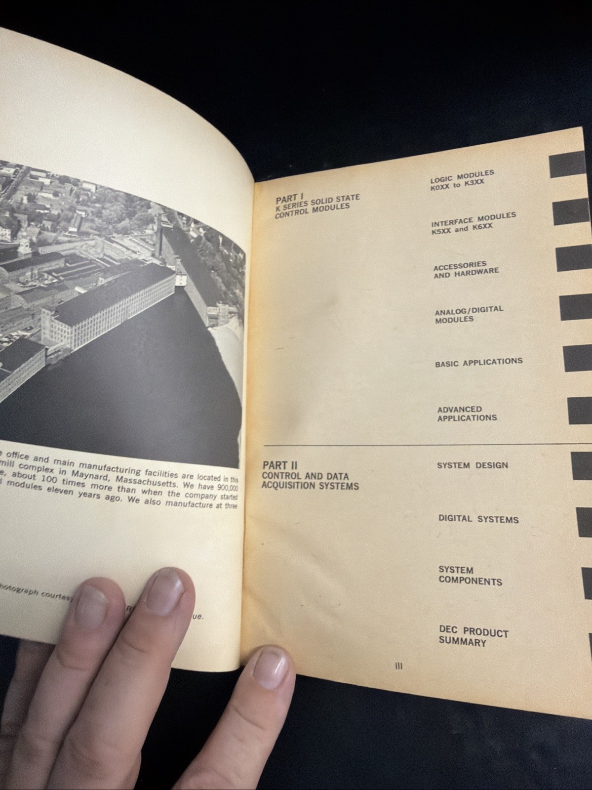 Rare Vintage Digital DEC Control Handbook 1968