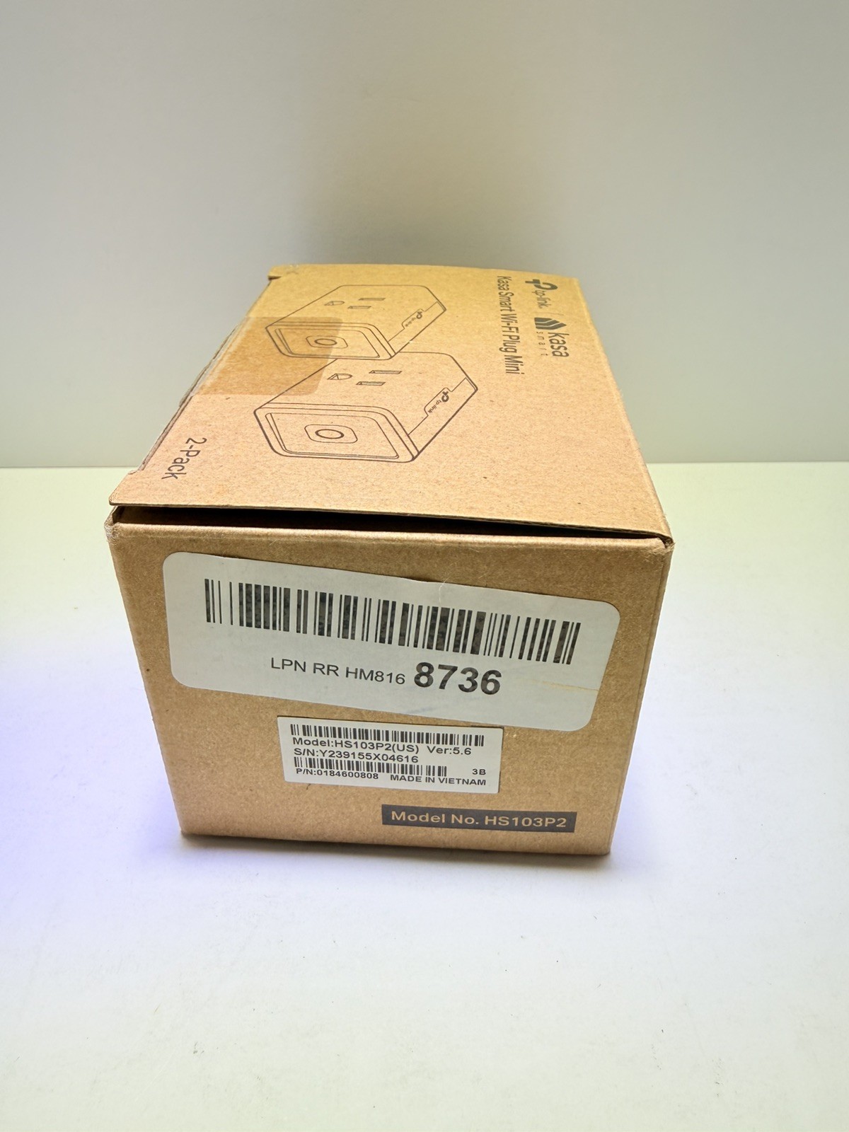 2 Pack - NEW TP-Link Kasa Smart Wi-Fi Plug Mini