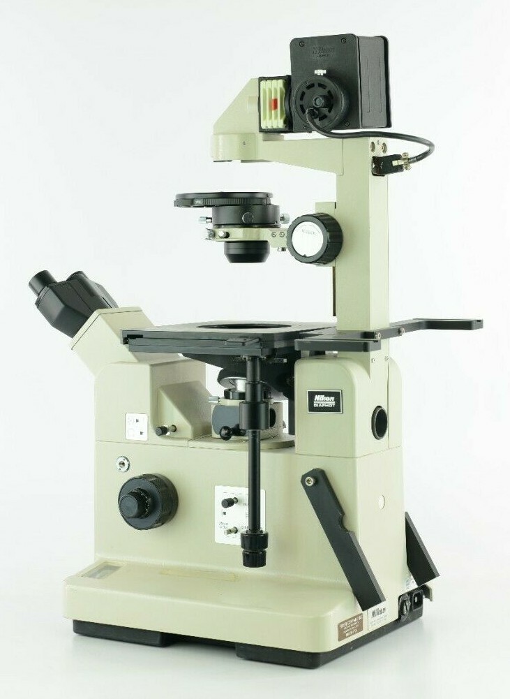 Nikon Diaphot Inverted Binocular Microscope - Phase Contrast 2 - TMD D 30/47