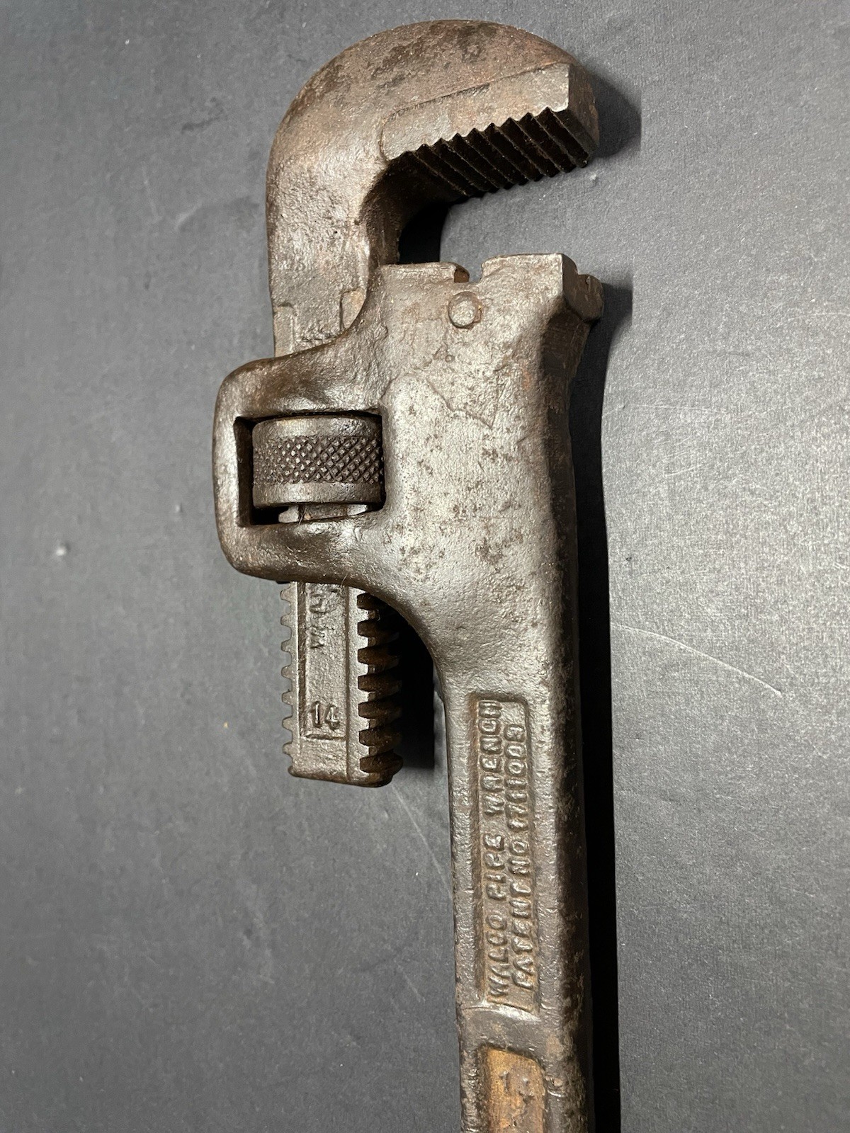Vintage Walworth Walco Pipe Wrench 13”