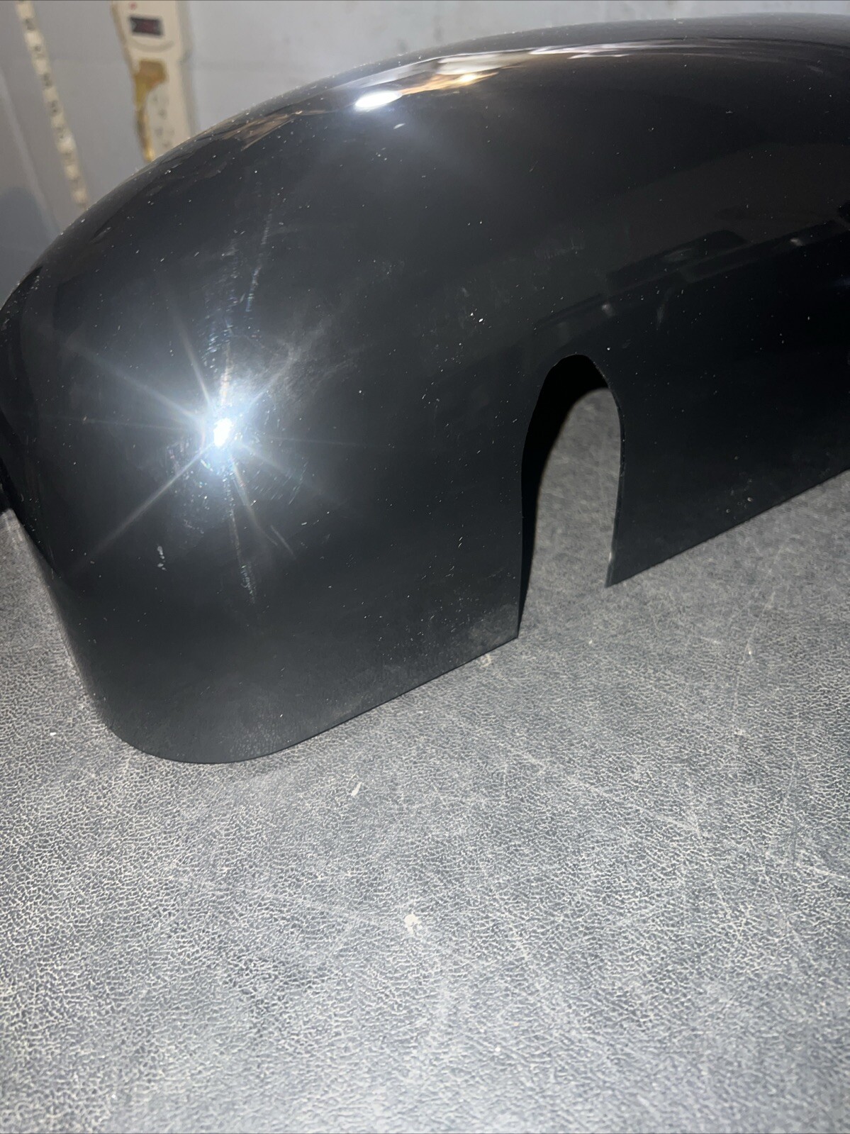 Kenworth T660 Replacement Backside Bezel For Mirror Color Black