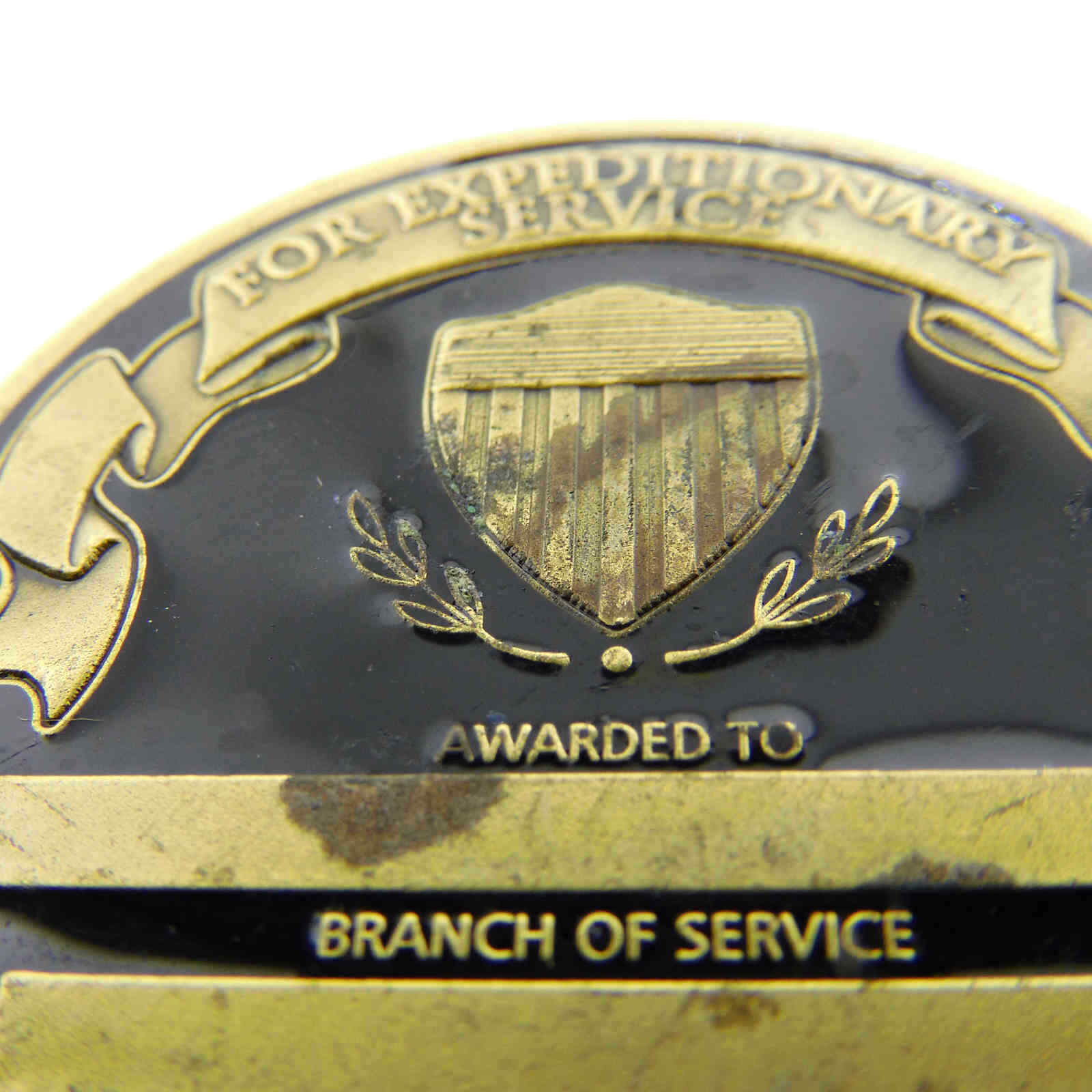 EXPEDITIONARY SERVICE MEDAL CHALLENGE COIN