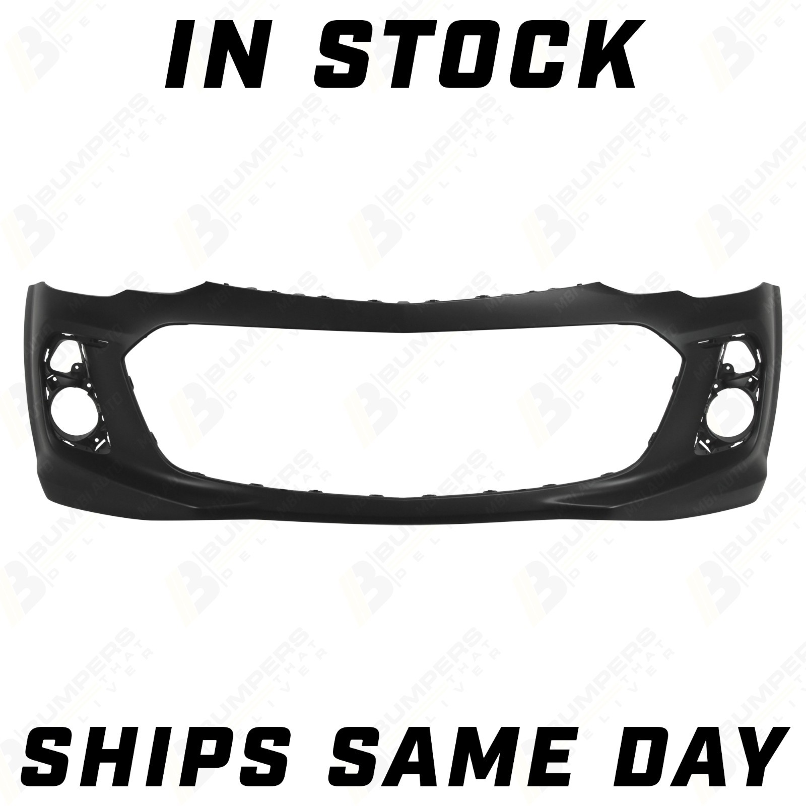 NEW Primered Front Bumper Cover Fascia for 2017-2020 Chevy Sonic RS Sedan/Hatch
