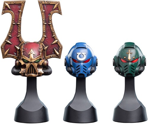 WETA Workshop Mini Prop Replica - Warhammer 40,000 - Ultramarines Miniature Helm
