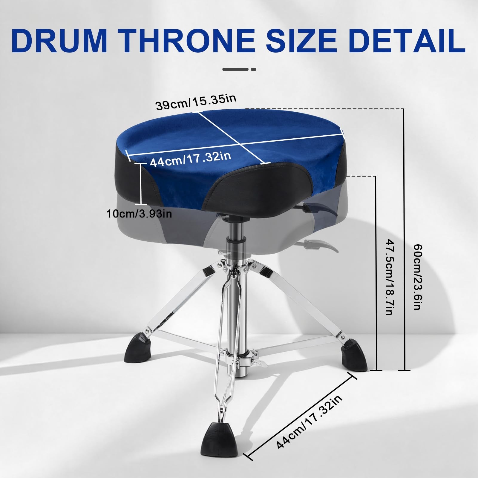 Saddle Drum Throne, Hydraulic Drum Throne, Disassemble Heavy Duty Drum Seat, ...