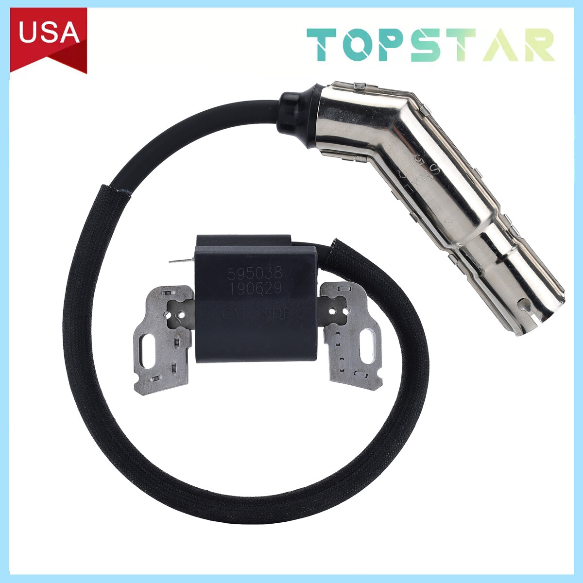 Ignition Coil for Briggs Stratton 595304 799650 795315 592841 17 17.5 19.5 20HP
