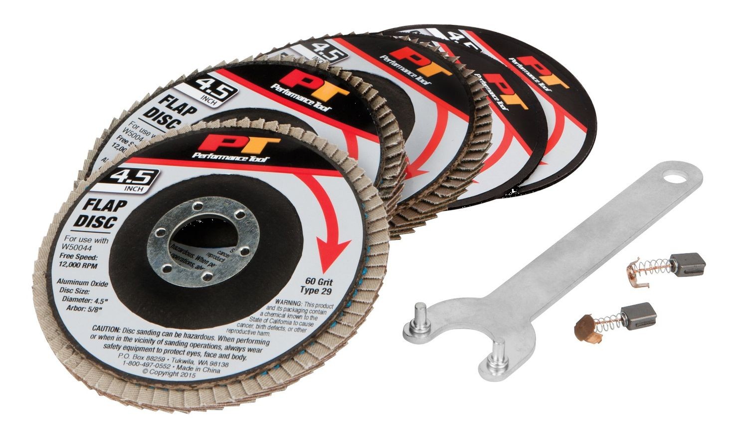 Performance Tool W50044 4-1/2 Inch Angle Grinder