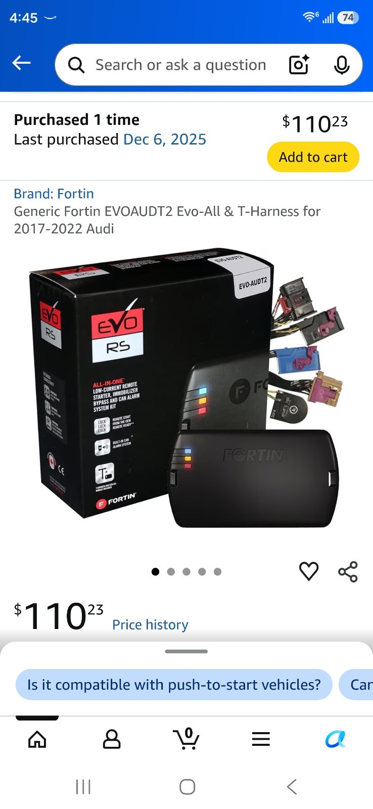 Plug and Play Remote Start For Audi