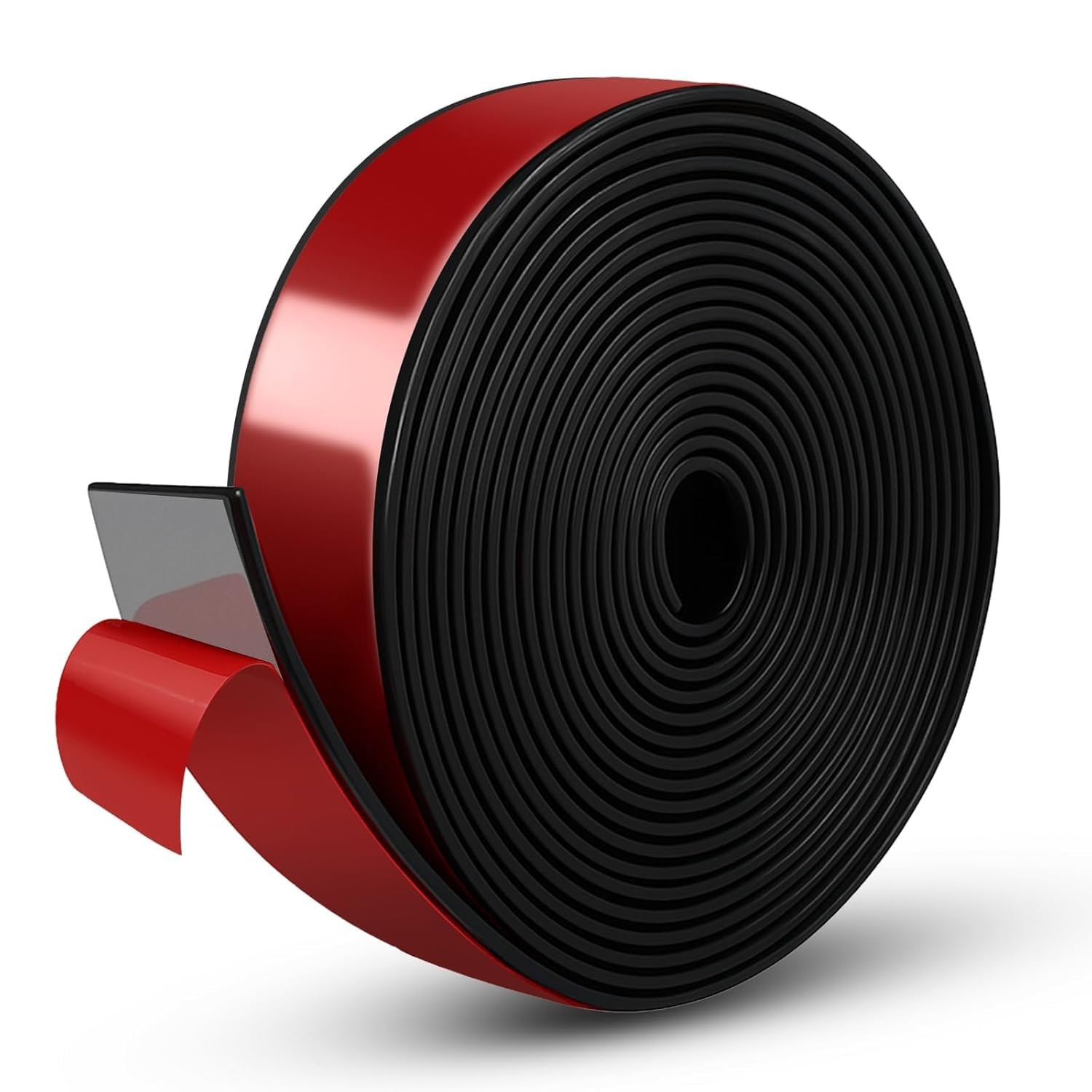 Neoprene Rubber Strips, 1" Wide X 1/16" 1 X 1/16 Thick X 115 Long, Black