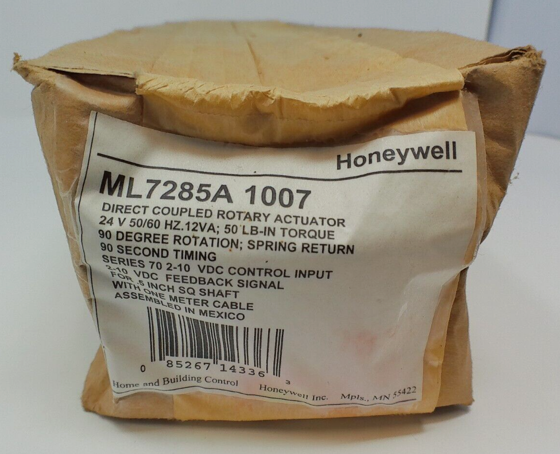 Honeywell ML7285A 1007 Direct Coupled Rotary Actuator