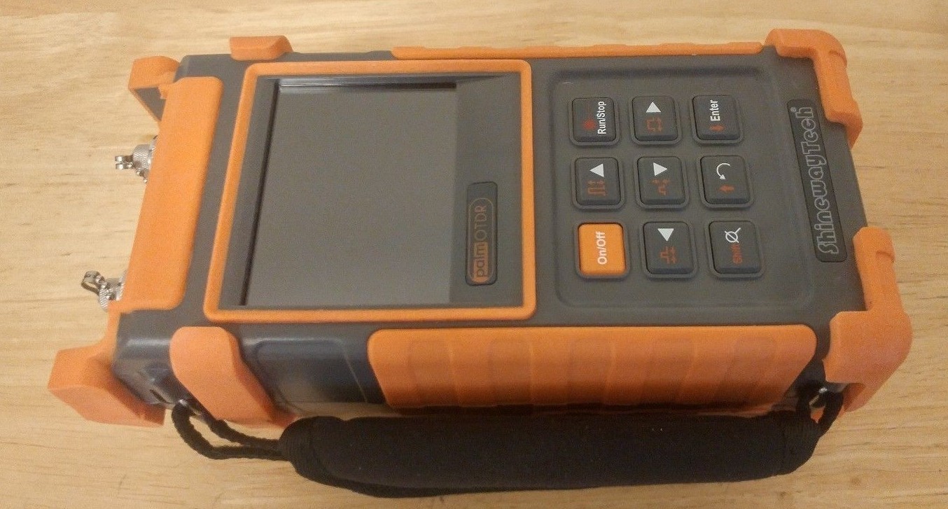 ShinewayTech palmOTDR-S20 C/X Singlemode Tri-Wavelength OTDR 1310 1550 1625 nm
