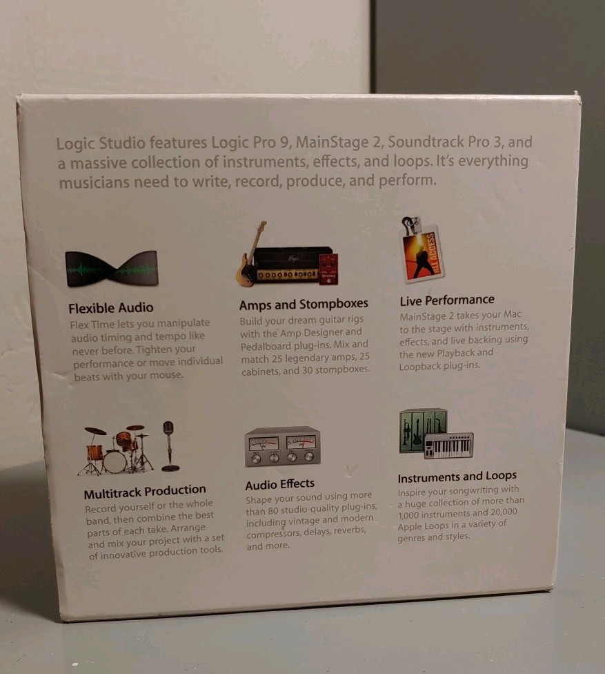 Logic Studio Opened Box