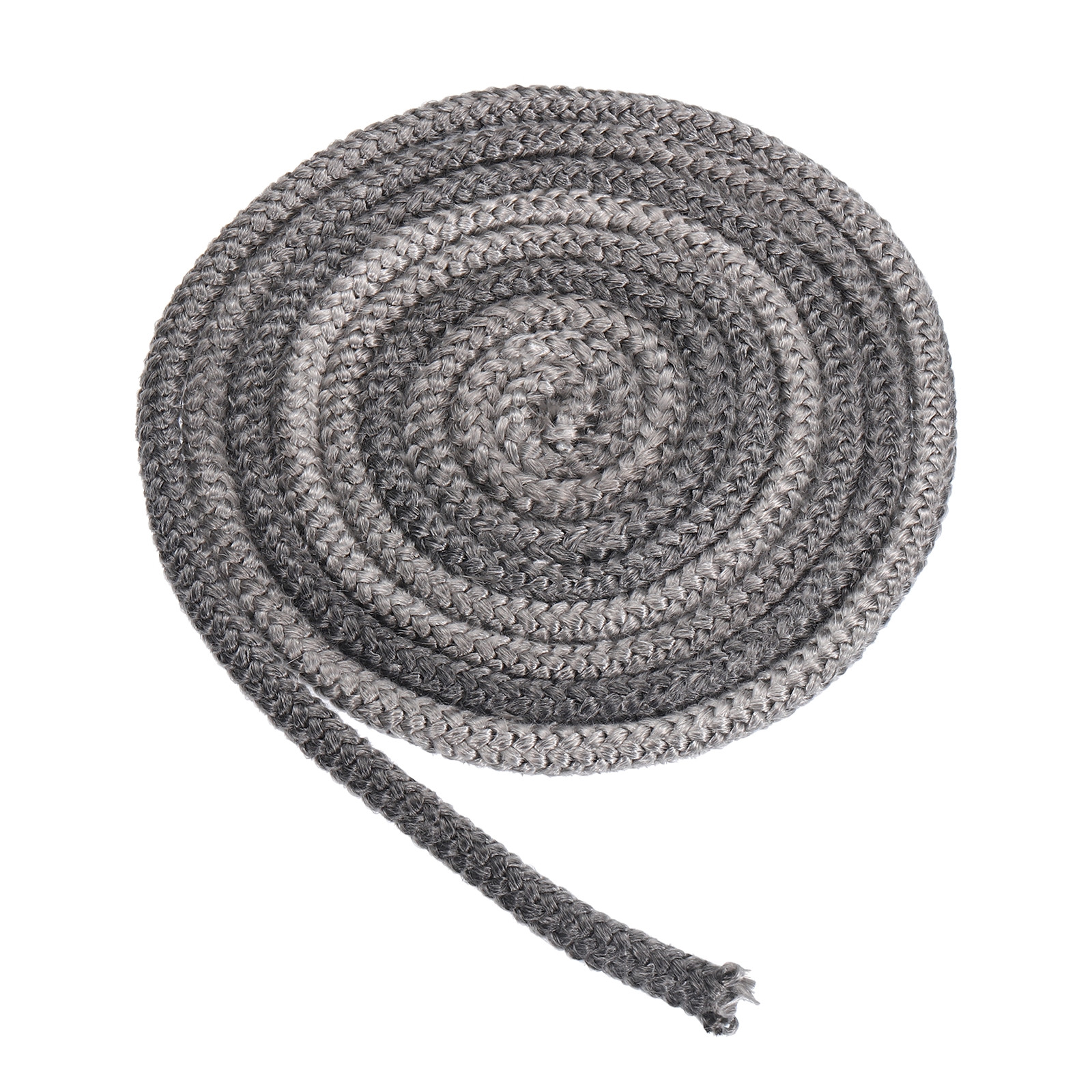 3/8"x 118" Wood Stove Gasket Graphite Fiberglass Round Seal Rope Black