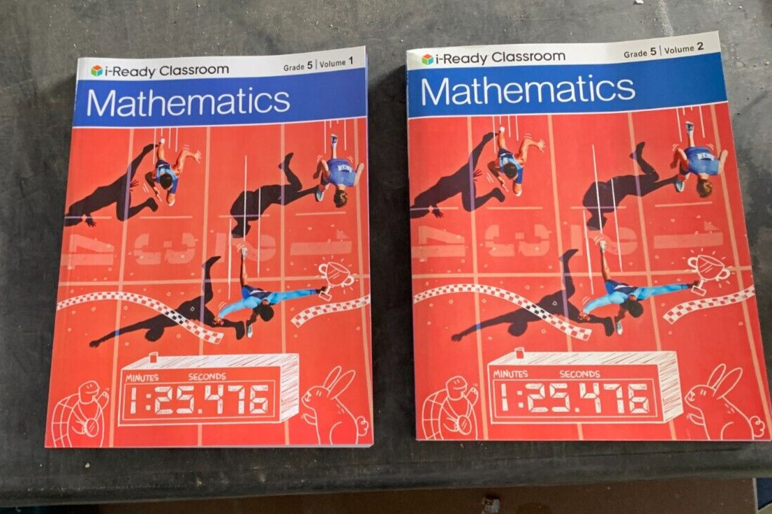 Ready Classroom Mathematics Grade 5 Student Volume 1 & 2   2020