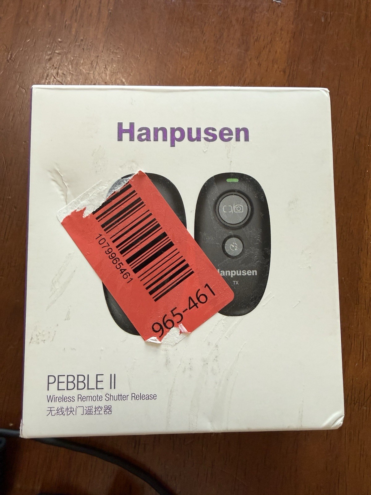 HANPUSEN Pebble II Wireless Remote Shutter Release for Panasonic/Canon Camera