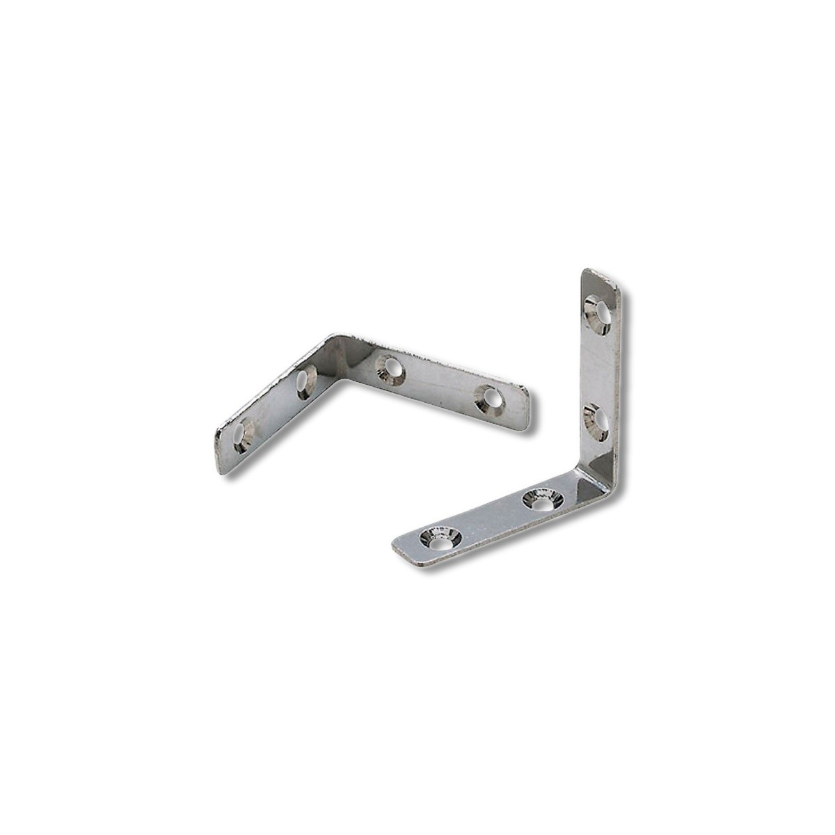 Seachoice Polished Stainless Steel 2-3/8 in X 1/2 in Angle 2 pk 37551