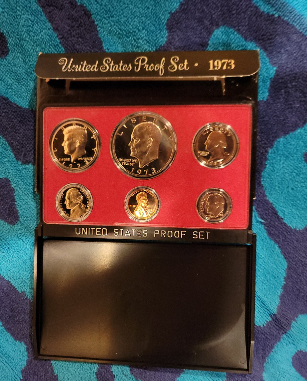 1973-S US Mint Proof Set 6 Coin Set OGP Original Government Packaging