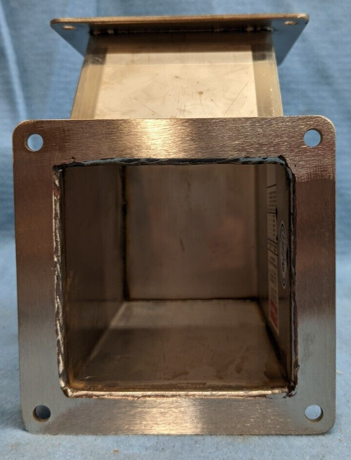 HOFFMAN ENCLOSURE TYPE 1 90° WIREWAY FITTING F-44WE90SS