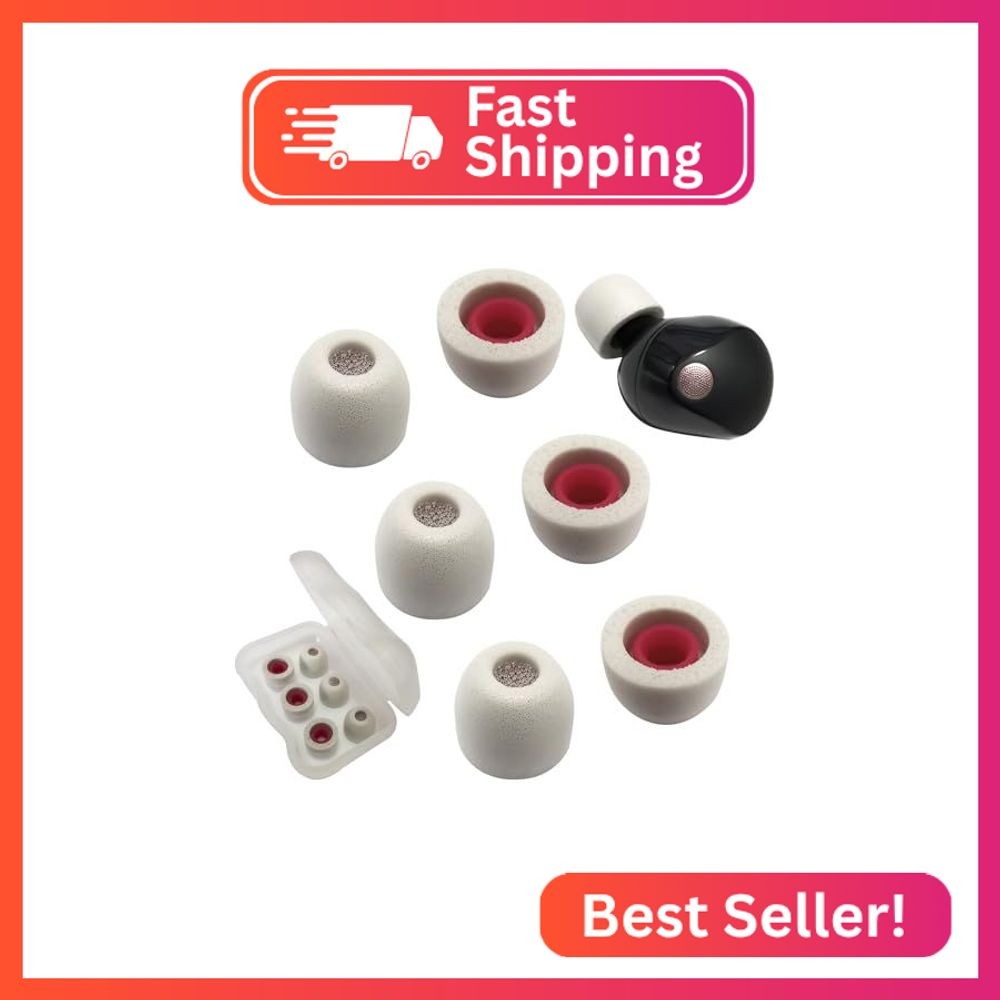Memory Foam Extra Small Ear Tips for Sony WF-1000XM5 Replacement Tips