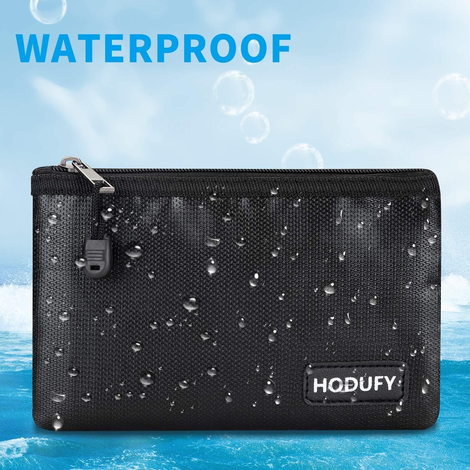 Lightweight 5 x 8 Fireproof Bag - Secure and Waterproof Storage for Valuables