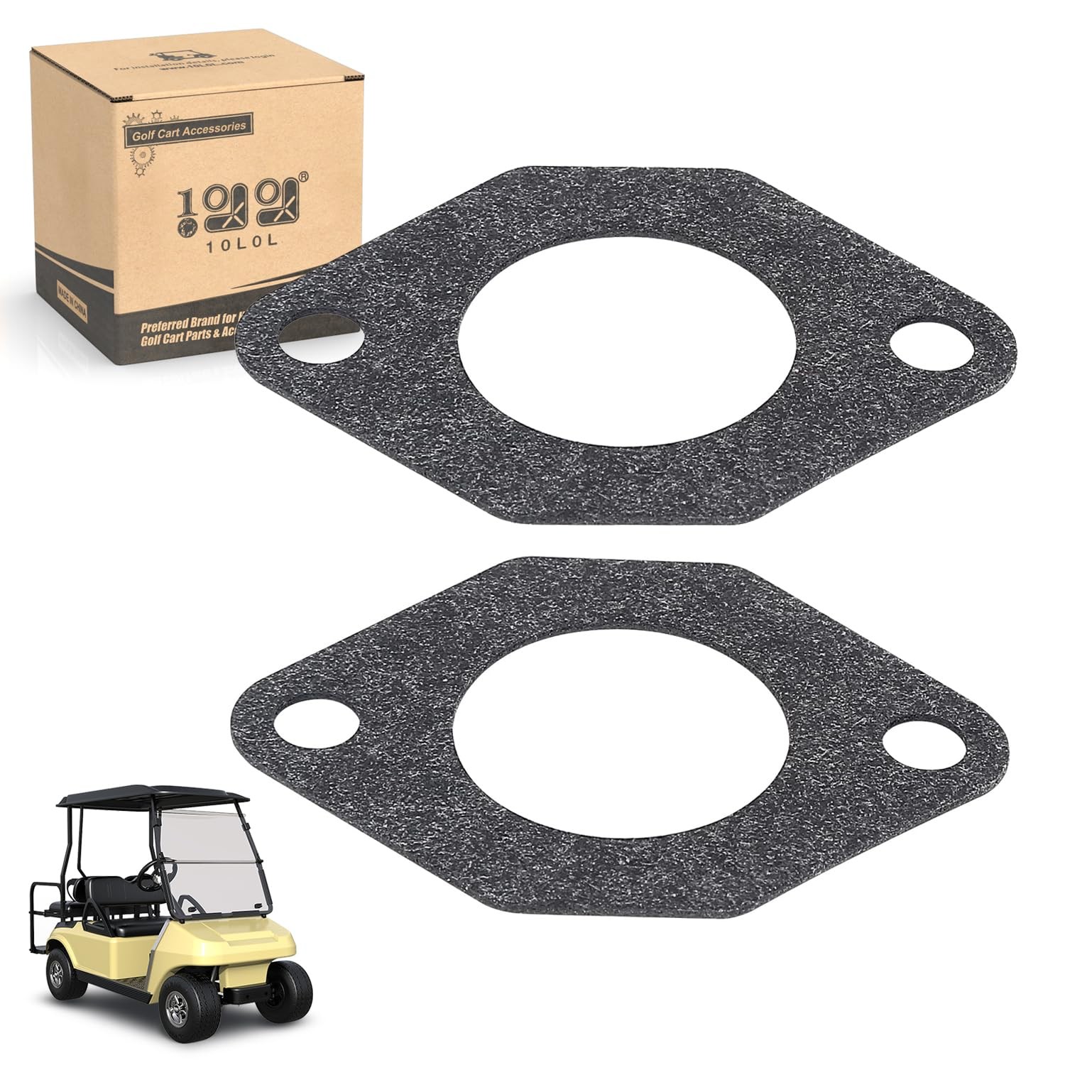 10L0L Golf Cart Carburetor Gasket for Club Car Carryall DS & Precedent 1992 Up,