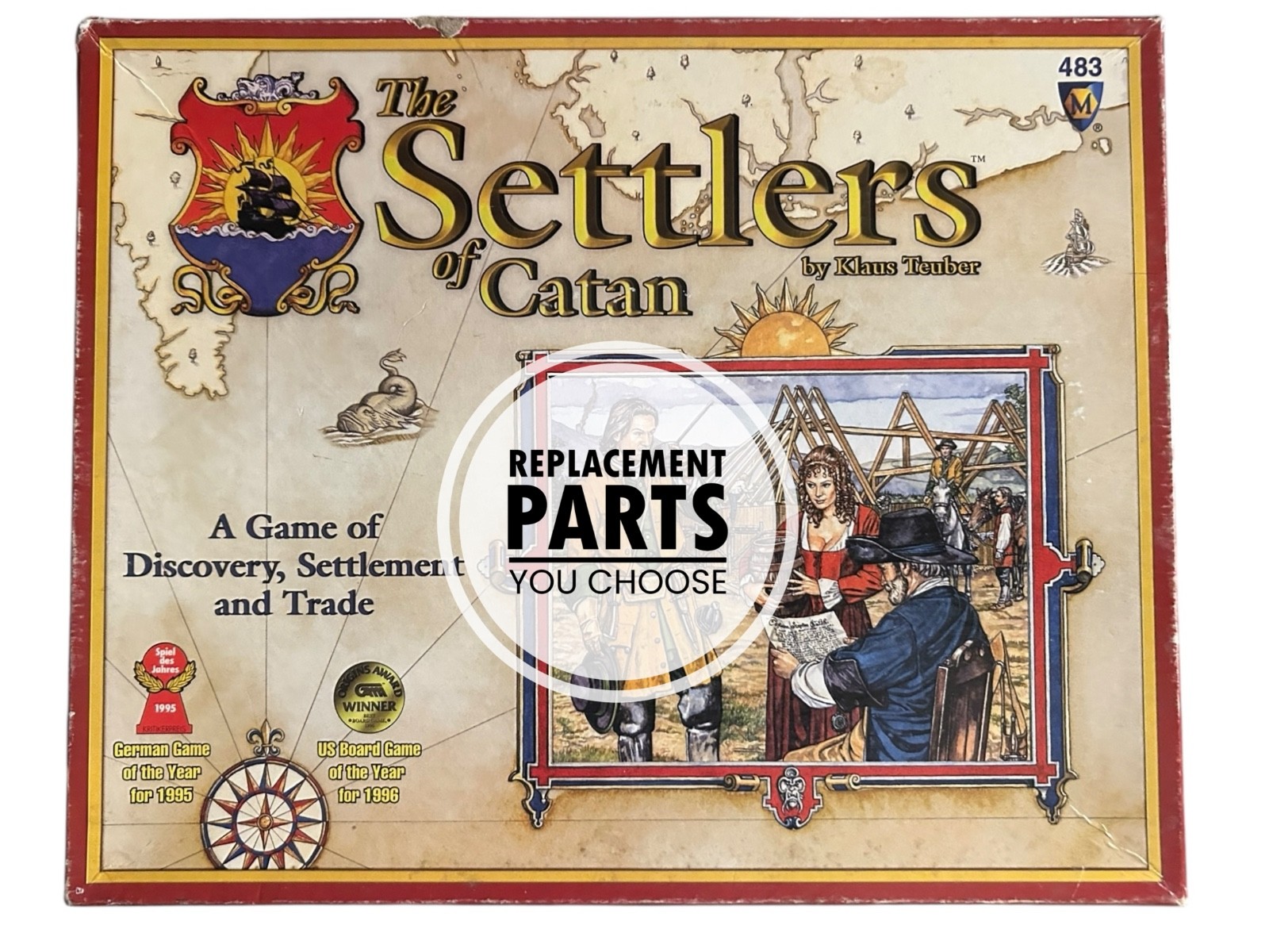 The Settlers of Catan 483 REPLACEMENT PARTS PIECES YOU CHOOSE