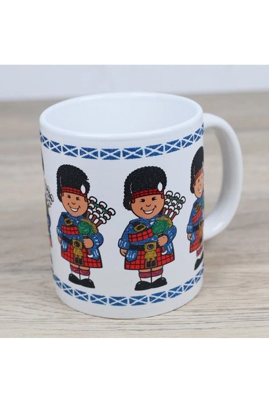 Elgate Scottish Pipers Mug Coffee Cup r0899