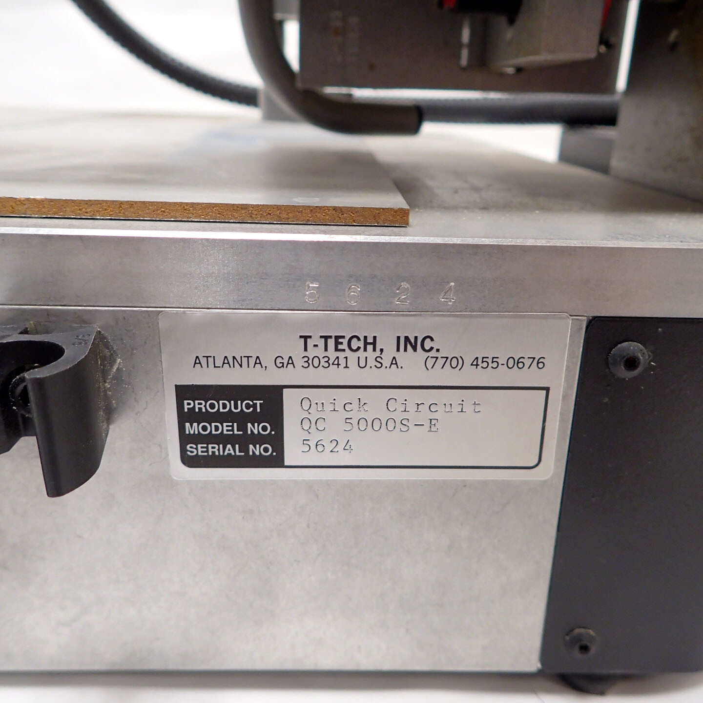 T-TECH QUICK CIRCUIT BOARD PROTOTYPING SYSTEM AMC 5000 MILLING TABLE CONTROLLER