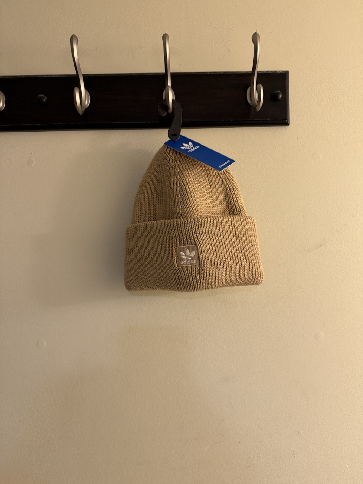 Adidas Knit Beanie Beige Unisex One size NWT