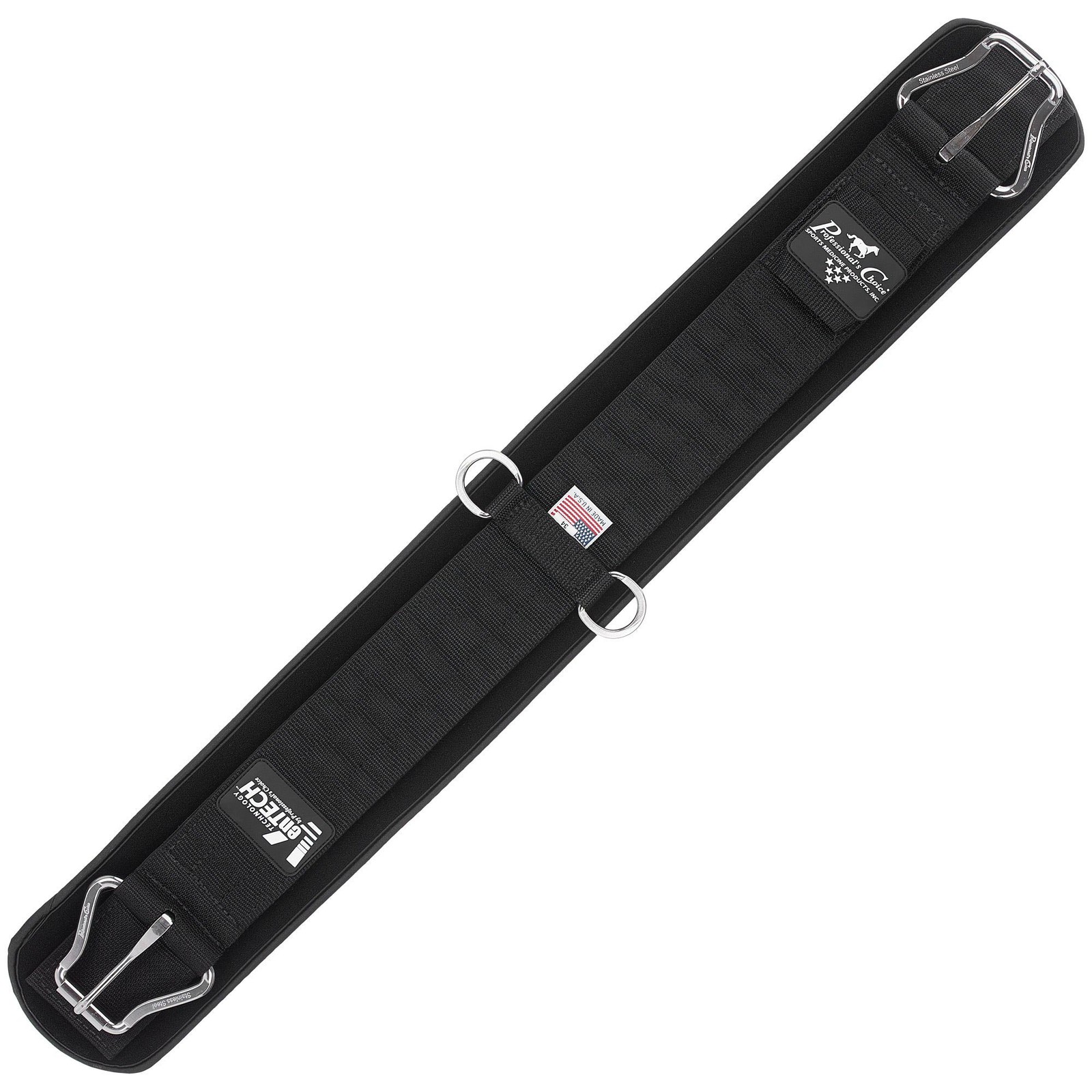 PROFESSIONAL'S CHOICE SMx VenTECH Western Black Cinch, Size: 32 (CV32-BLA)