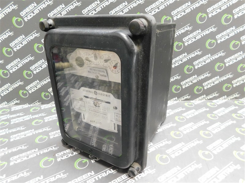 USED General Electric 700X563001 2 Stator Watthour Meter DS-63 TA 2.5 Kh 1.2 3W