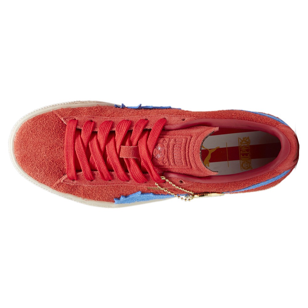 PUMA Suede Buggy X Op Lace Up Mens Red Sneakers Casual Shoes 39652001