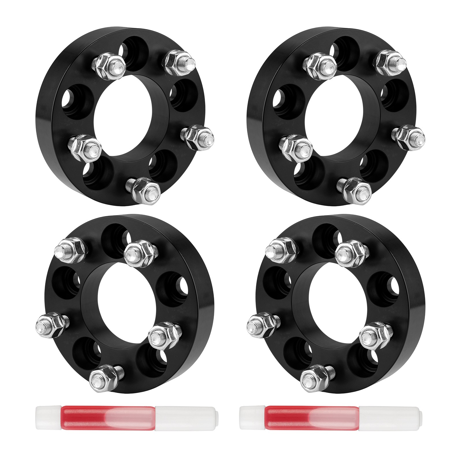 4x Wheel Adapters For Ford Escape 2013-24 1.25" 5x108mm to 5x4.5" 73.1mm M12x1.5