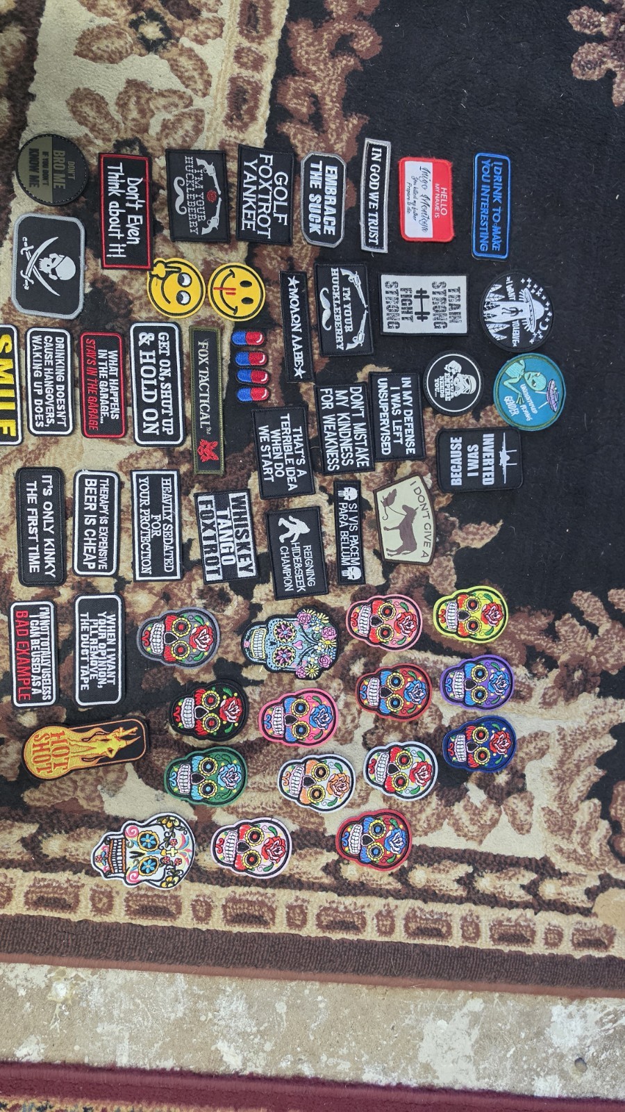10 Pack Of Assorted Patches