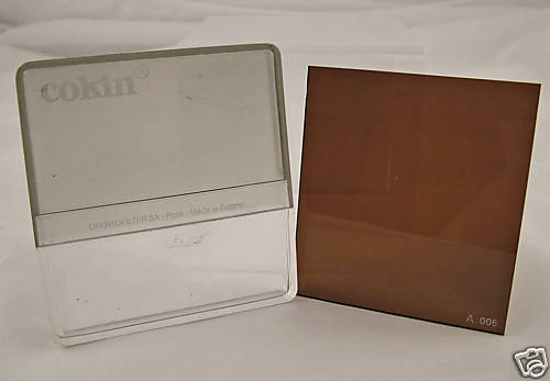 COKIN A5 SEPIA CAMERA LENS FILTER (EXCELLENT++)