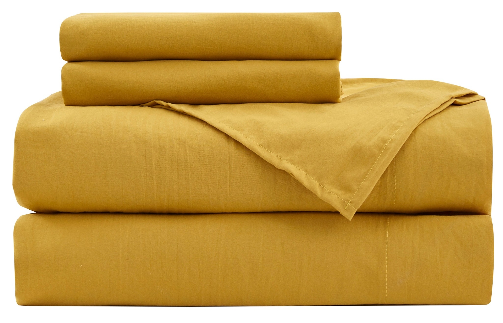 Chezmoi Collection Soft Washed Brushed Microfiber Deep Pocket Sheet Set